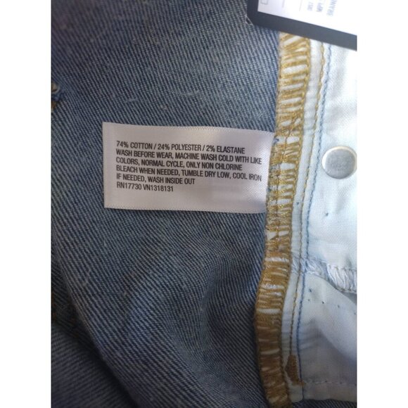 Childrens Art Class Blue Distressed Denim Jeans Size 12 With Stretch, NWT. - Picture 4 of 7